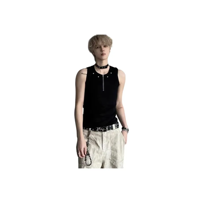 RVANGUARD Tank Tops Unisex Black-0