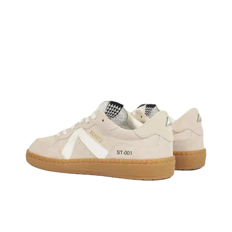 Schutz 30mm Suede Panelled Lace up Sneakers Women's-3