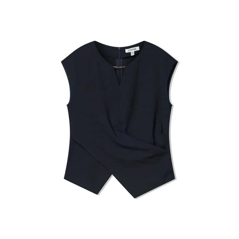 COVERINS Shirts Women's Navy Blue-2