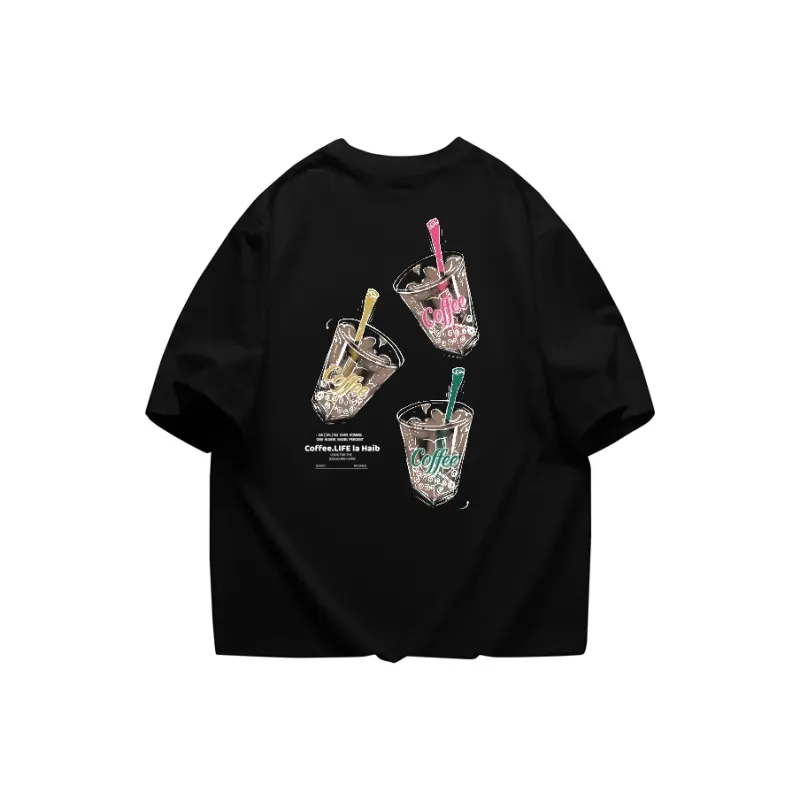 KRISTALIA Drop Shoulder Sleeve T Shirt Women's-13