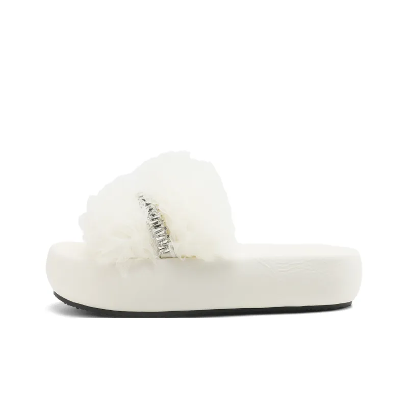 FIVE PLUS Slip Resistant Abrasion Resistant Slide Slippers Women's-0