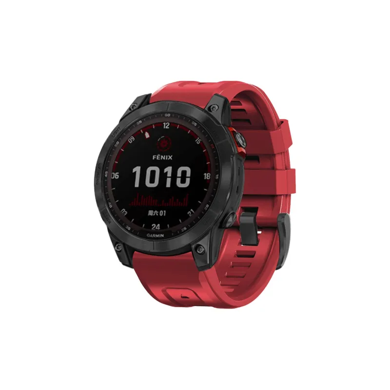 ZHENGGUANG Garmin Compatibility Watch Band Silicone Material-18