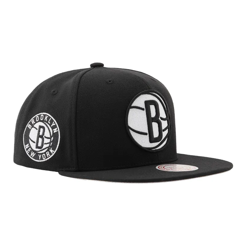 Mitchell & Ness Polyester Flat Brim Baseball Cap Unisex-2