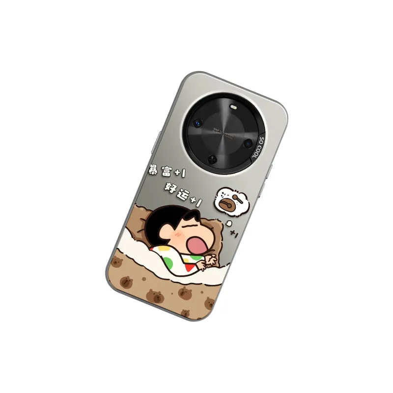 YAOCAI Acrylic Material Shin Chan Covering His Mouth H1 Phone Cases Compatibility With MVMOM 30/20 Trendy And Cool-6