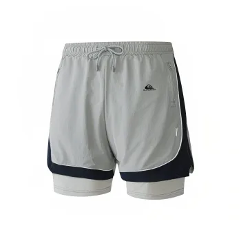 Quiksilver Casual Shorts Unisex Gray