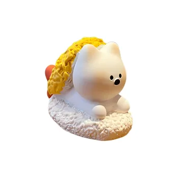 MOKAU West Highland, Resin Ornament, Refined Trendy Toy Chibi Figures