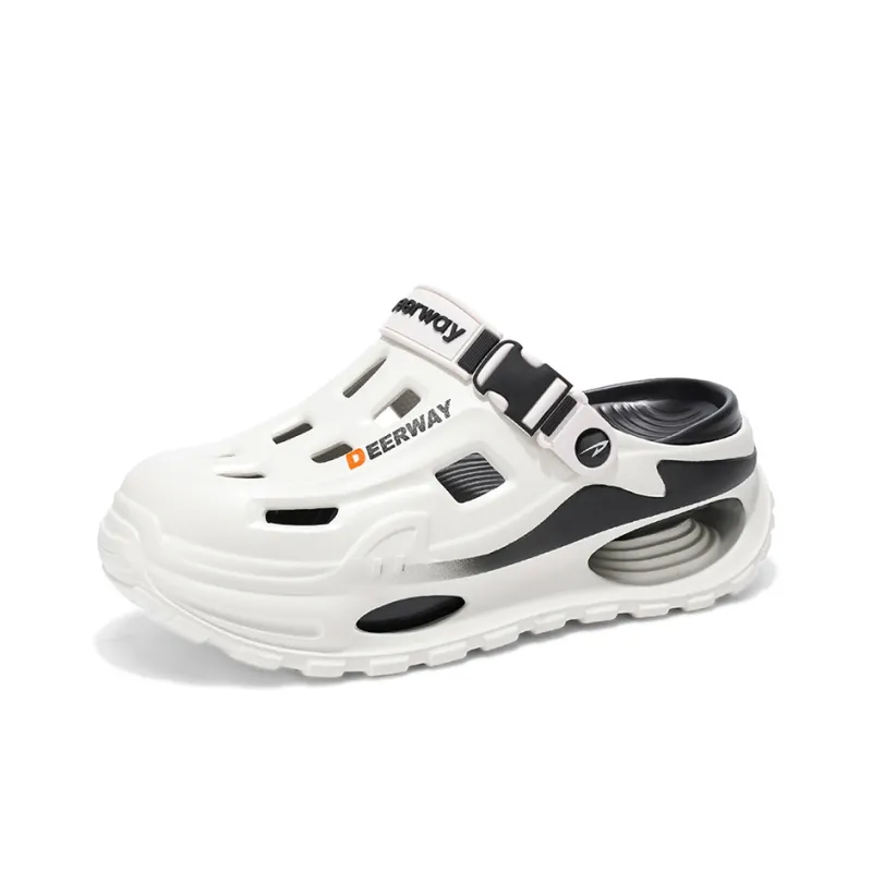 DEERWAY Summer Cut Out Sandal Clogs Men's-15