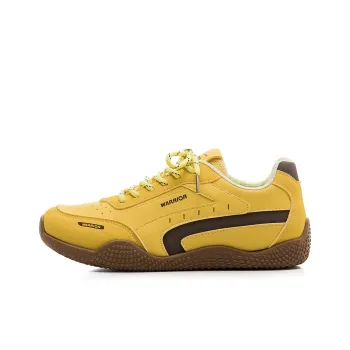 Warrior Abrasion Resistant Slip Resistant Low Top Casual Shoes Women's Yellow Brown