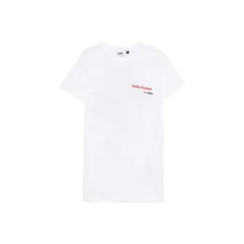 GCDS Short Sleeved Dress Women's White