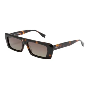 District Vision Acetate Irregular Shape Sunglasses Men's Black