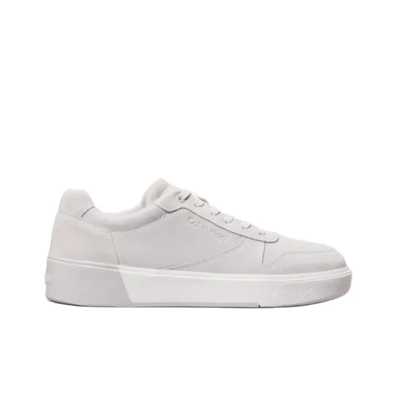 CALVIN KLEIN Low Top Skateboard Shoes Men's Light Gray-1