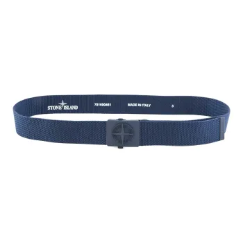 STONE ISLAND Zinc Alloy, Nylon, Polyamide, Polyester Belt Kids' Blue 3.5CM