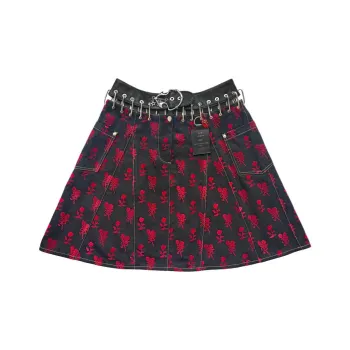 CHOPOVA LOWENA Denim Short Skirts Women's