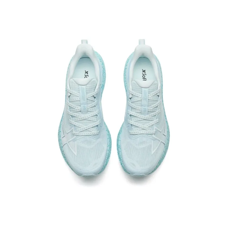 XTEP 2000km 3.0 Running Shoes Women's Low Top Moonstone Blue-3