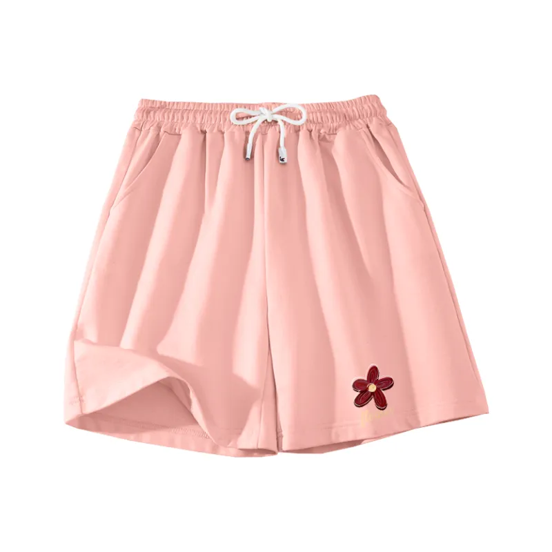 Cotton Casual Shorts Women's-0
