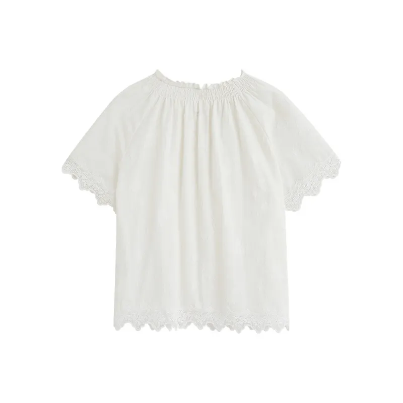 Inman Shirts Women's Pearl White-1