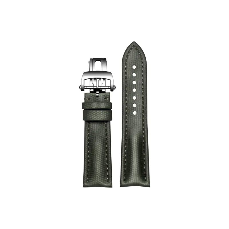 Gangjue Blancpain Compatibility Watch Band Carbon Fiber, Nylon Material-7