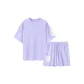Blue fog purple