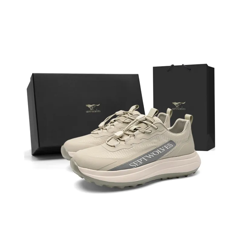 SEPTWOLVES Shock Absorbing, Non Slip, Wear Resistant, Breathable And Lightweight Low Top Casual Shoes Men's-8