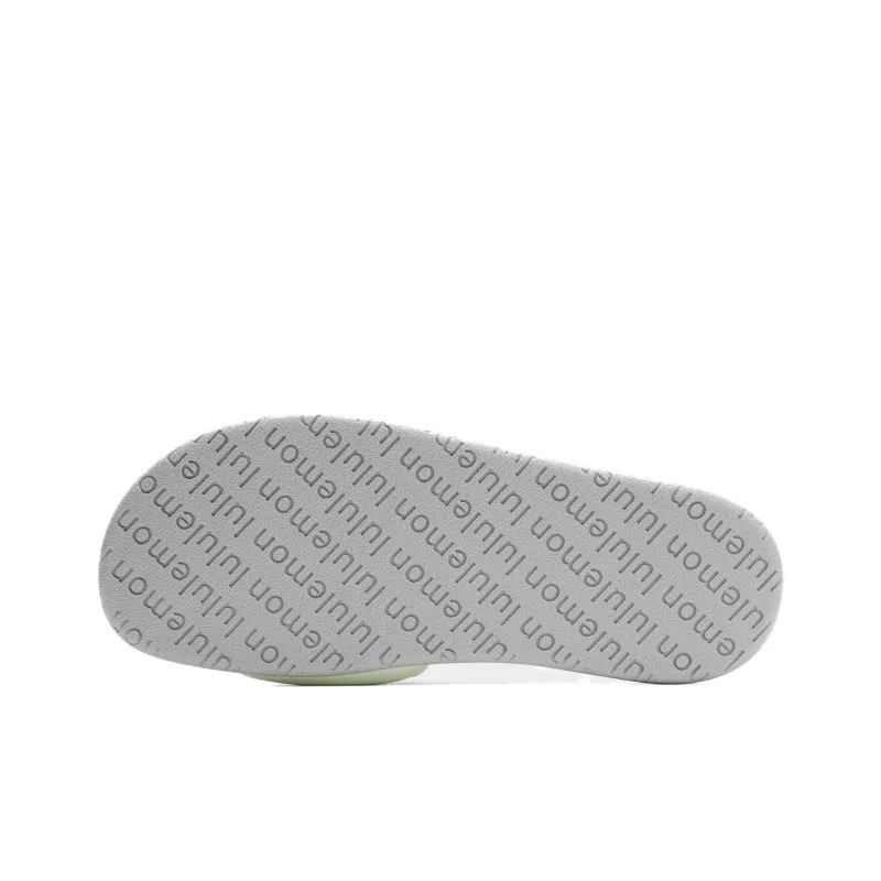 Lululemon Restfeel Slide Slip Resistant Abrasion Resistant Slide Slippers Women's Light Beige Green-4