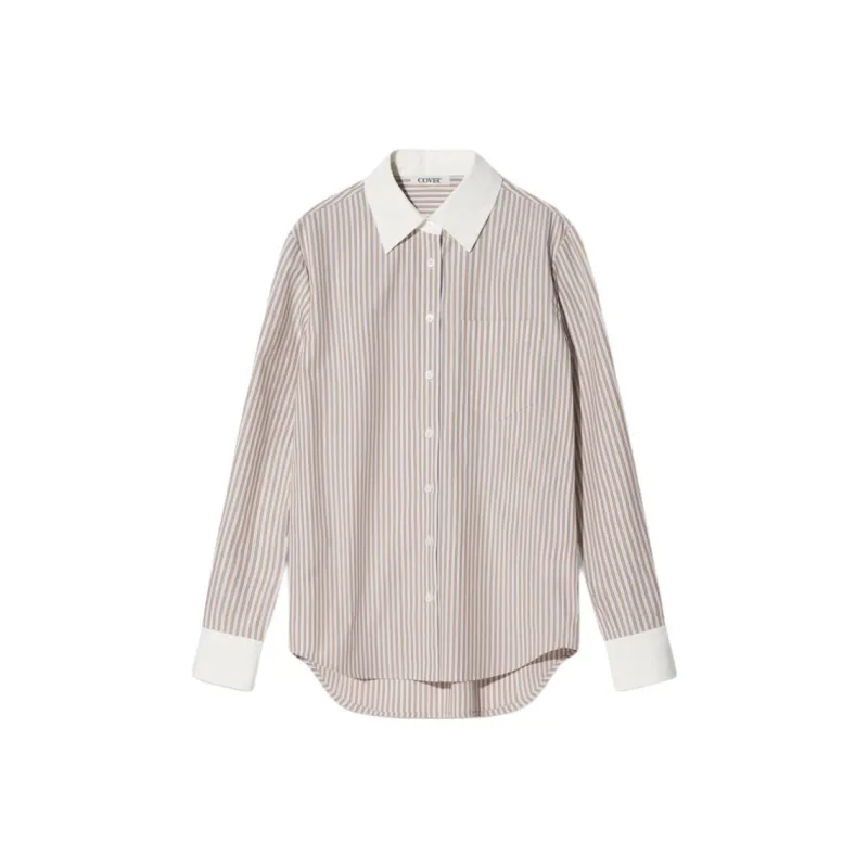 COVERINS Shirts Women's Apricot-0