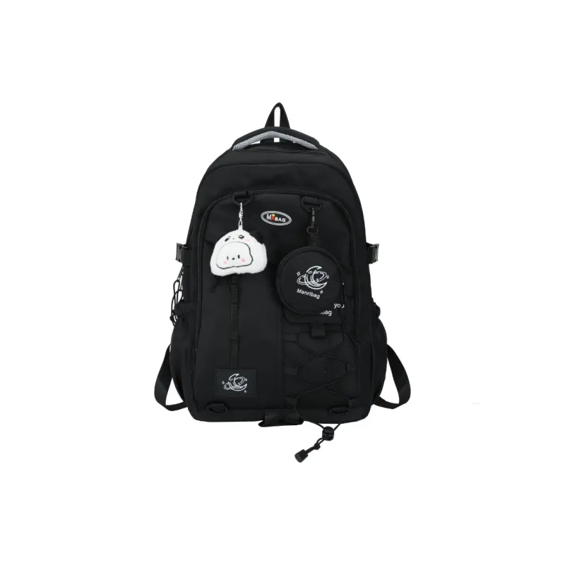 ZOGA Oxford Backpack Unisex Black/White/Purple/Blue/Coffee-5