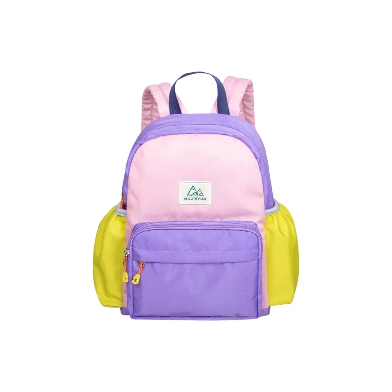 Jiang Qi Polyester Backpack Unisex Multicolor-2