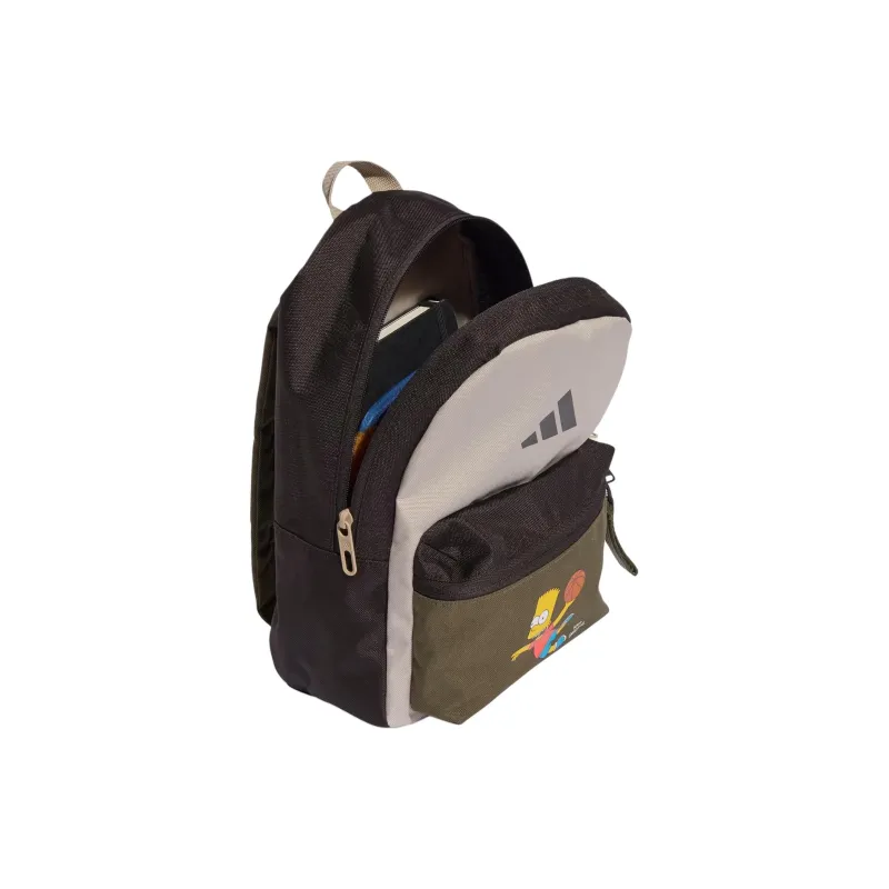Adidas Polyester Backpack Kids' Night Brown & Olive Strata & Magical Beige-2
