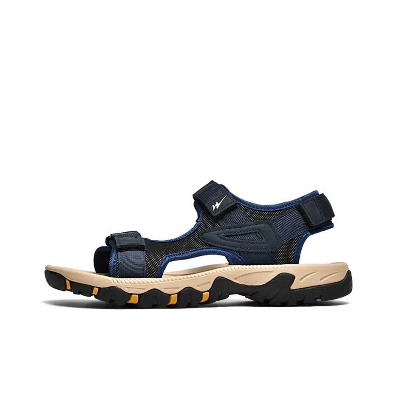 Binary Beach Sandals Men's Navy Blue-0
