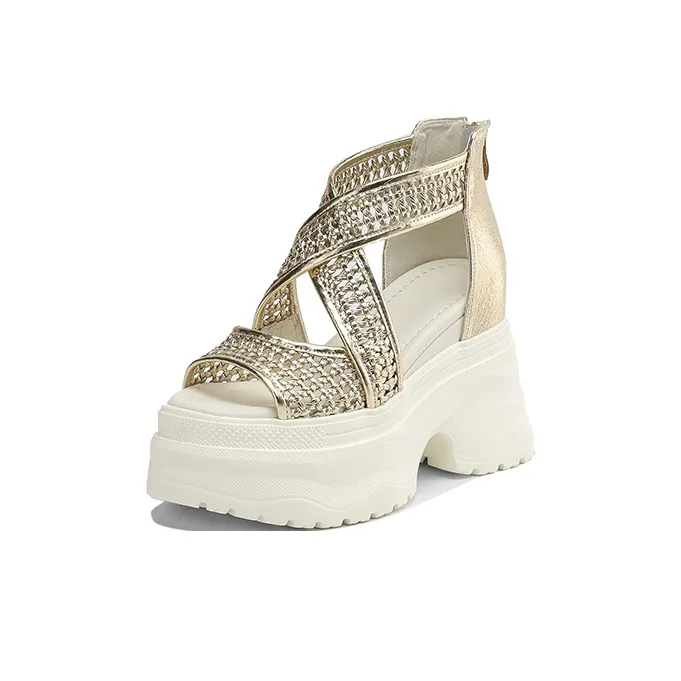 Su Yanjiao Roman Sandals Women's-5