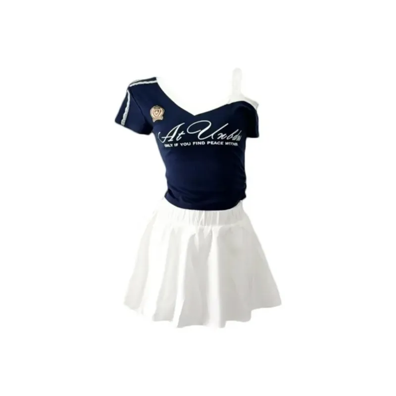 FLIM Two Piece Skirt Sets Women's-0