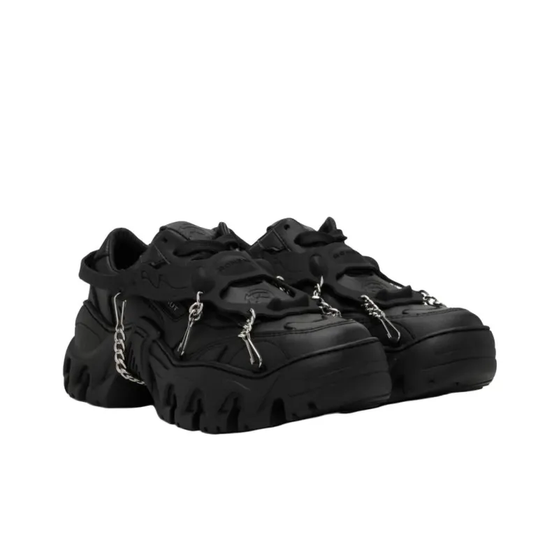 ROMBAUT Boccaccio II Low Top Chunky Sneakers Women's Black-2