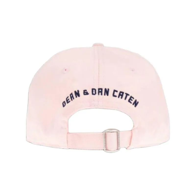 DSQUARED 2 Cotton Baseball Caps Men's Pink-1