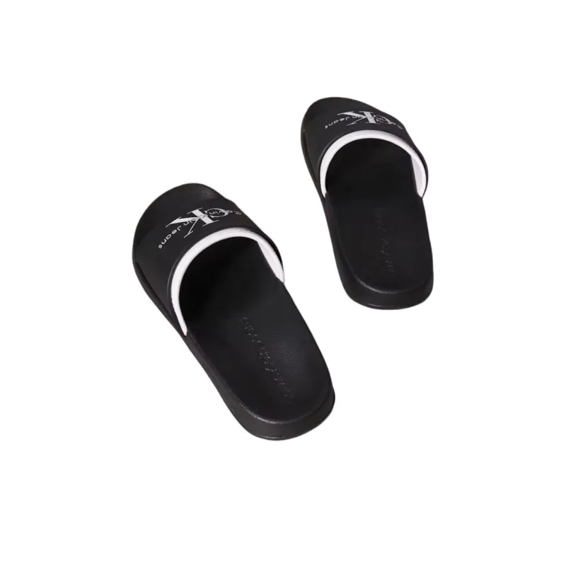 CKJ CALVIN KLEIN JEANS Slide Slippers Men's Black-4