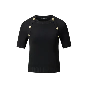 KARL LAGERFELD SS25 Knitwear Women's Black