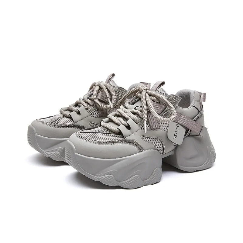 D FUSE SCANDINAVIA Lightweight Low Top Chunky Sneakers Women's-7