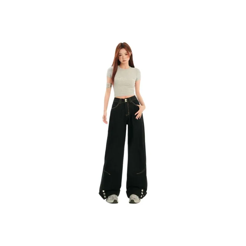 BEAR UNION Jeans Women's Black-2