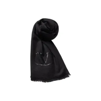 Valentino Knit Scarves Women's Black
