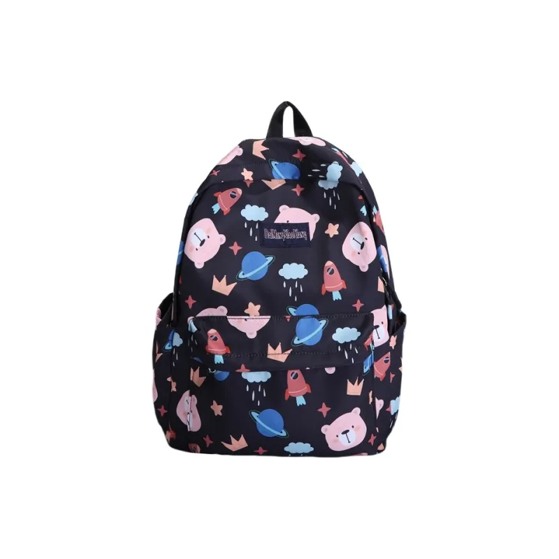 Vack Nylon Backpack Women's Multicolor-3