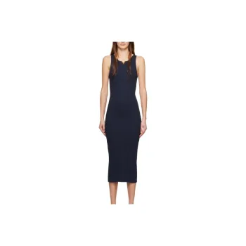 Valentino Sleeveless Dress Women's Marine Blue