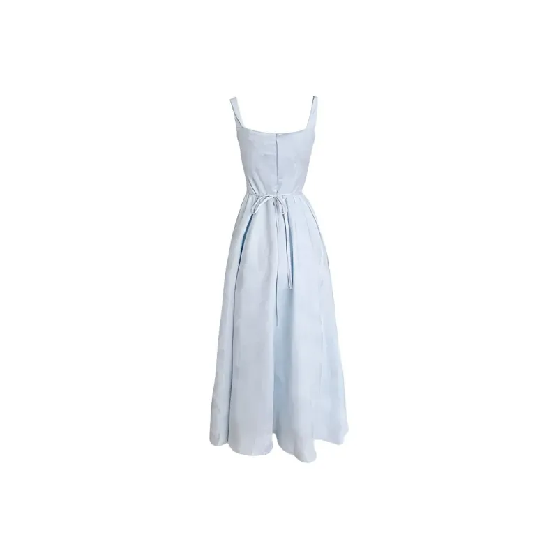 COVER TIME Slip Dresses Women's Blue-1