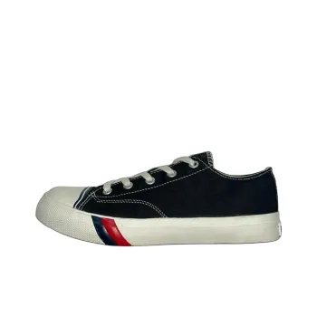 Keds Anti Slip Wear Resistant Low Top Canvas Shoes Women's Black