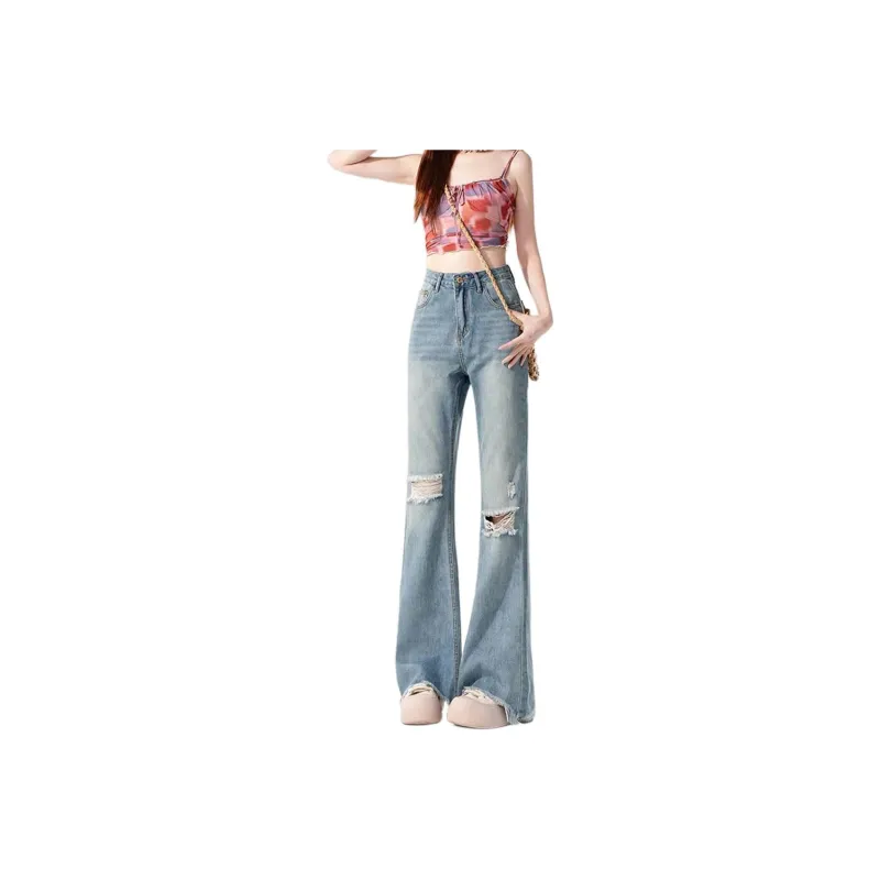 HELEH Jeans Women's Light Blue-0