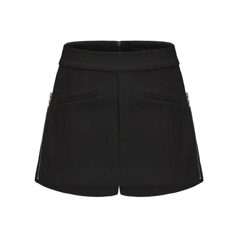 GIMING Casual Shorts Women's Black-0