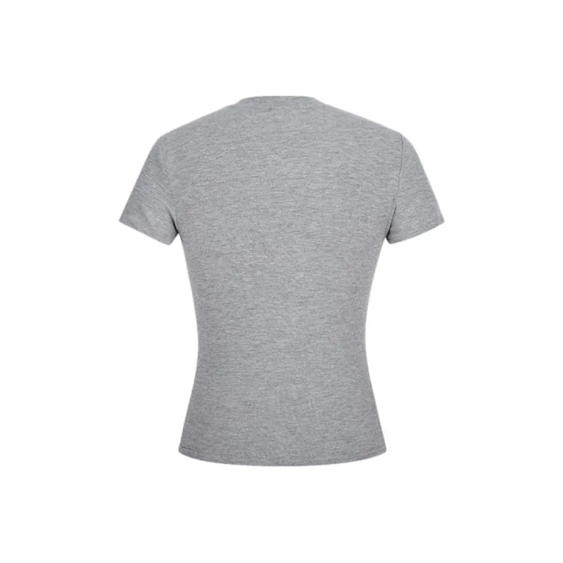 ONE SHALLOW Slim Fit Set in Sleeve T Shirt Women's-2