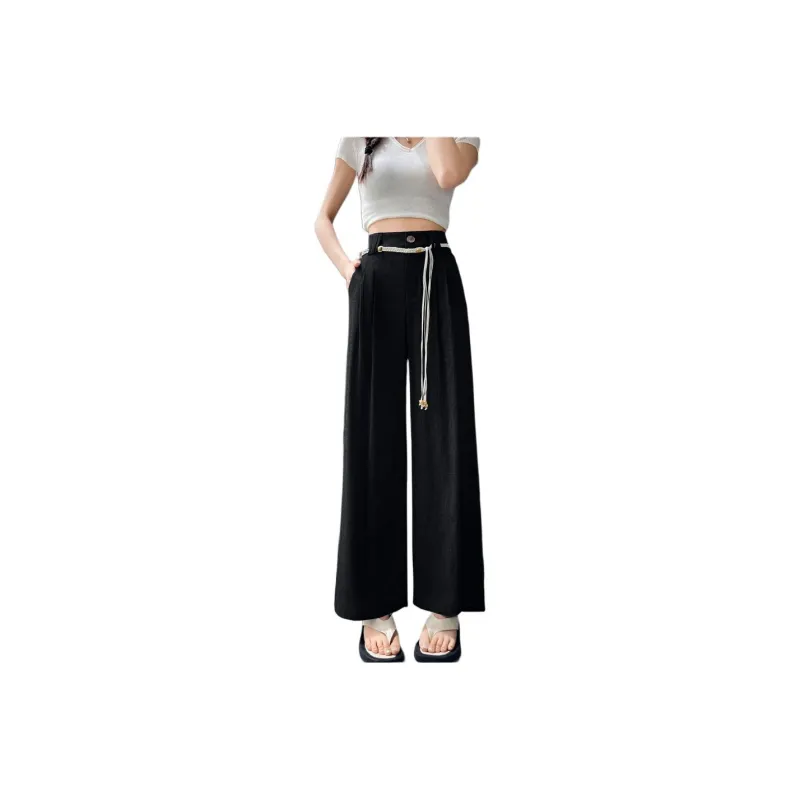 Flowers In Water Casual Pants Women's-2