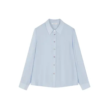 Mo Han Yi Mei Shirts Women's Light Blue
