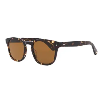 GARRETT LEIGHT Acetate Cat Eye Sunglasses Men's Tortoiseshell