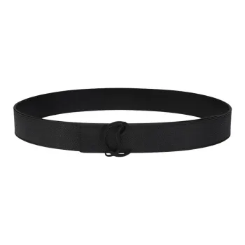 CL Leather, Calfskin Leather Belts Unisex Black 3.5CM