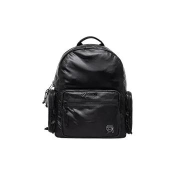 KARL LAGERFELD Polyester Backpack Men's Black